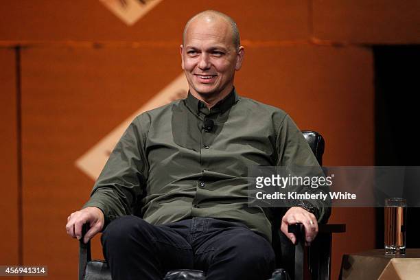 Nest CEO and Founder Tony Fadell speaks onstage during "Design in the Digital Age" at the Vanity Fair New Establishment Summit at Yerba Buena Center...
