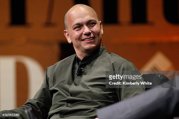 Nest CEO and Founder Tony Fadell speaks onstage during "Design in the Digital Age" at the Vanity Fair New Establishment Summit at Yerba Buena Center...