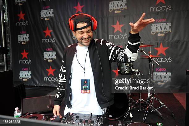 Prostyle performs at Z100s Jingle Ball 2014 Official Kick Off Event, presented by Goldfish Puffs, on October 9, 2014 in New York City at Macys...