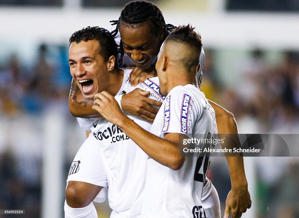 Santos v Bahia - Brasileirao Series A 2014