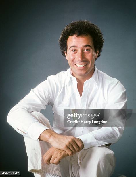 Music Producer David Geffen poses for a portrait in 1980in Los Angeles, California.