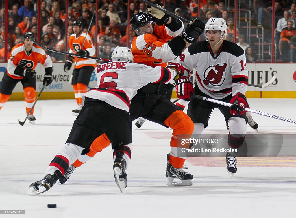 New Jersey Devils v Philadelphia Flyers