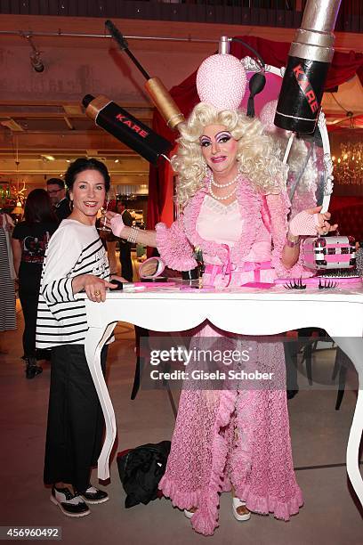 Marisa Burger attends the grand opening of KARE Kraftwerk on October 9, 2014 in Munich, Germany.