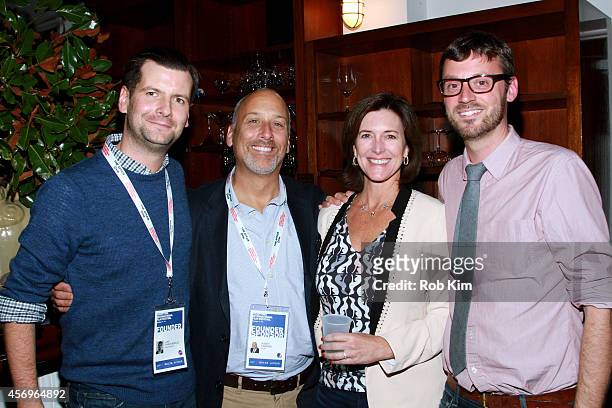 Guests attend the Opening Night Party during the 2014 Hamptons International Film Festival on October 9, 2014 in East Hampton, New York.