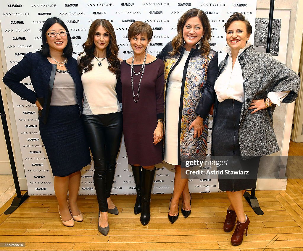 Glamour And Ann Taylor, In Partnership With BCRF, Host A Panel And Cocktails For Breast Cancer Awareness Month