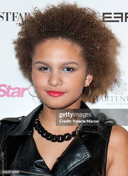 Lela Brown attends the Star Magazine's Scene Stealers Event at Lure on October 9, 2014 in Los Angeles, California.