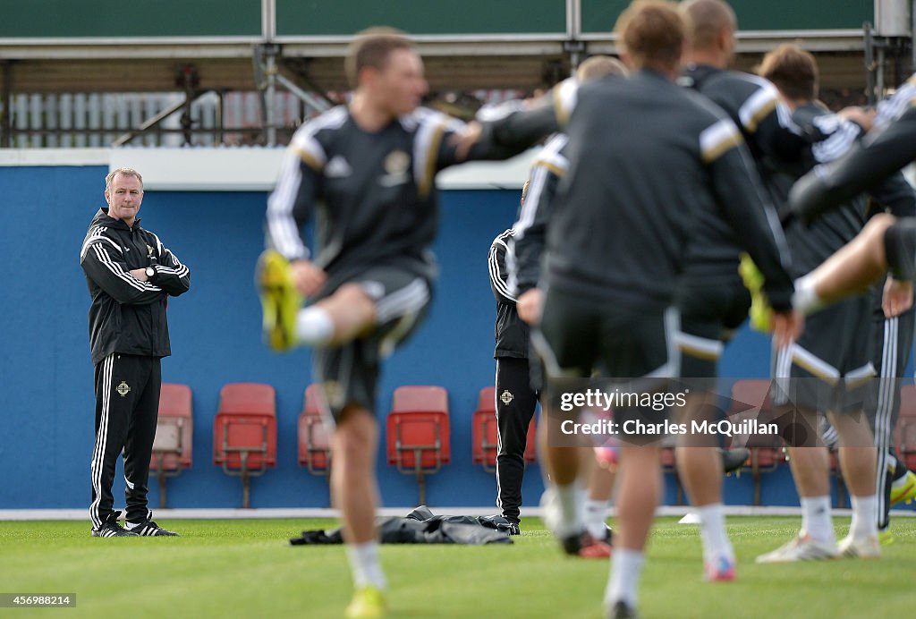 Northern Ireland Training Session