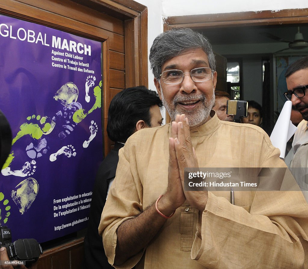 Indian Children Right Activist Kailash Satyarthi Won 2014 Nobel Peace Prize