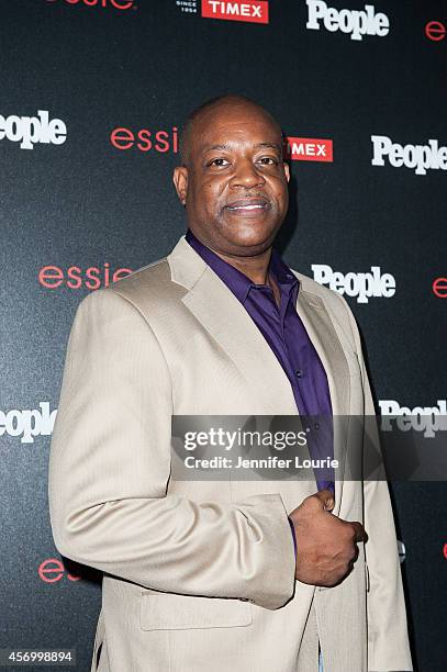 Actor Lamar Sally arrives at the People's "One To Watch" Event at The Line on October 9, 2014 in Los Angeles, California.