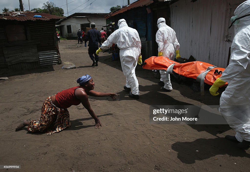 Liberia Races To Expand Ebola Treatment Facilities, As U.S. Troops Arrive