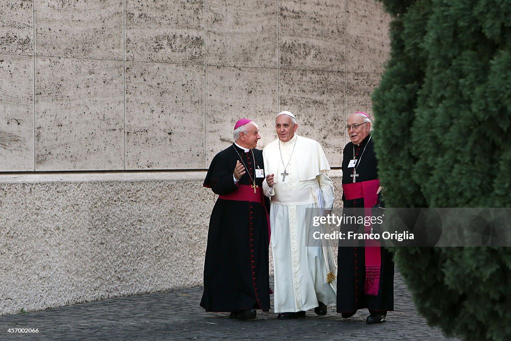 Synod On the Themes of Family Is Held At Vatican