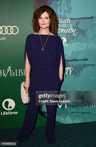 Actress Rebecca Wisocky attends Variety's 2014 Power of Women Event in LA presented by Lifetime at the Beverly Wilshire Four Seasons Hotel on October...