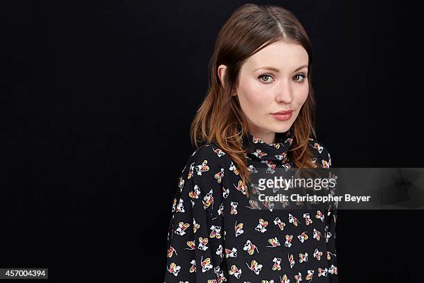 Actor Emily Browning is photographed for Entertainment Weekly Magazine on January 25, 2014 in Park City, Utah.