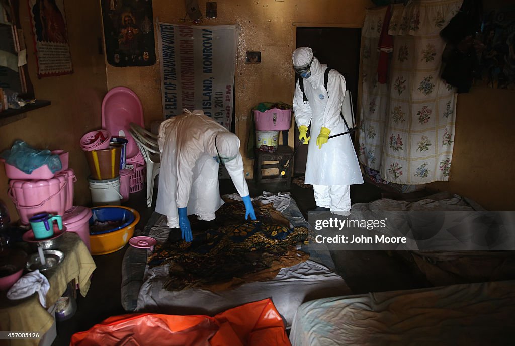 Liberia Races To Expand Ebola Treatment Facilities, As U.S. Troops Arrive