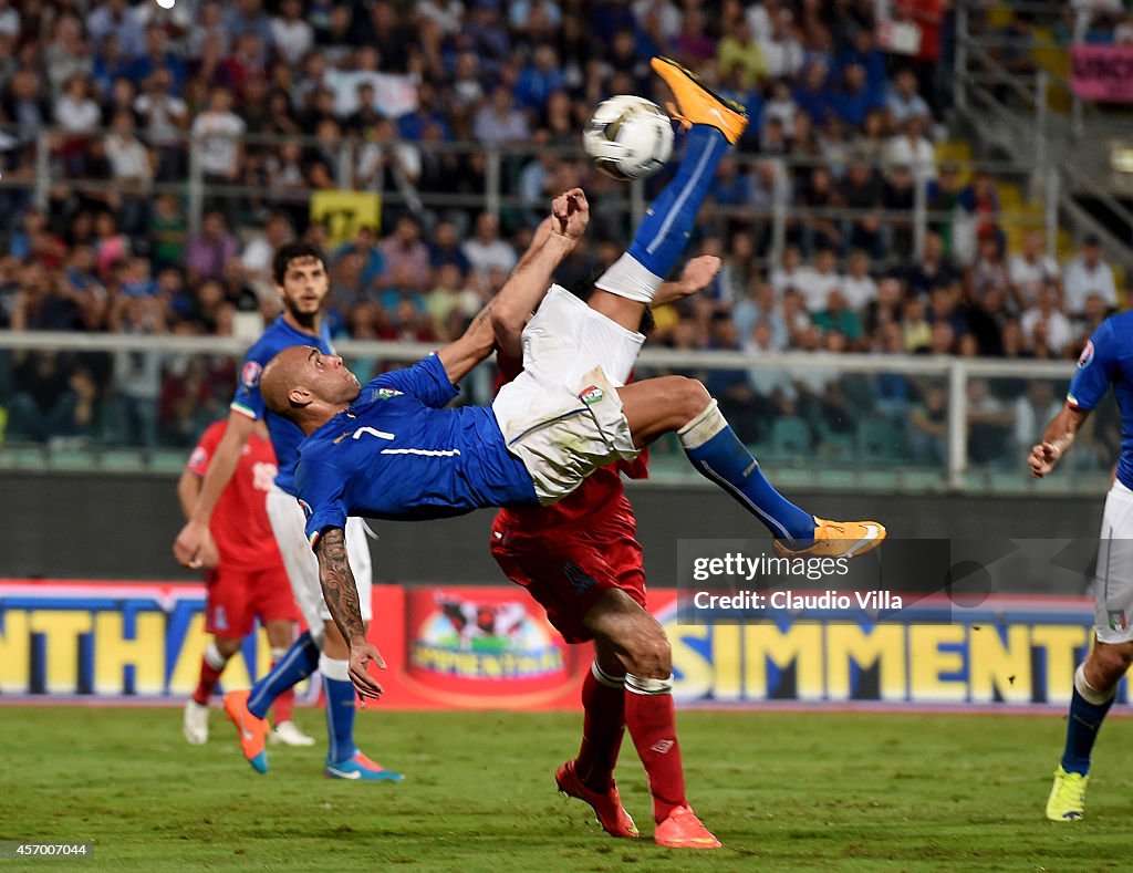 Italy v Azerbaijan - EURO 2016 Qualifier