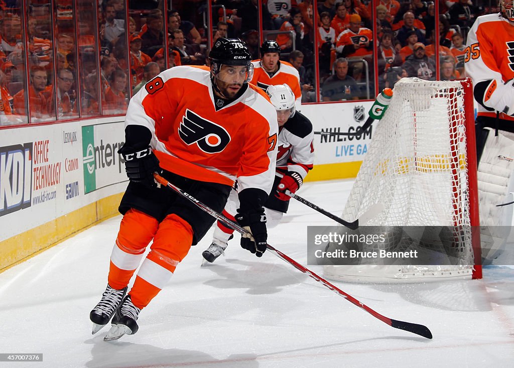 New Jersey Devils v Philadelphia Flyers