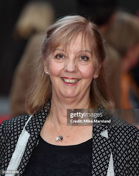 Ruth Sheen attends a screening of "Mr Turner" during the 58th BFI London Film Festival at Odeon West End on October 10, 2014 in London, England.