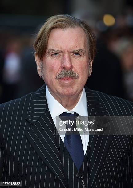 Timothy Spall attends a screening of "Mr Turner" during the 58th BFI London Film Festival at Odeon West End on October 10, 2014 in London, England.