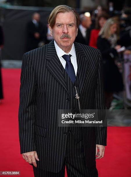 Timothy Spall attends a screening of "Mr Turner" during the 58th BFI London Film Festival at Odeon West End on October 10, 2014 in London, England.