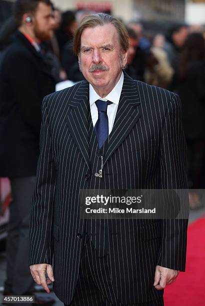 Timothy Spall attends a screening of "Mr Turner" during the 58th BFI London Film Festival at Odeon West End on October 10, 2014 in London, England.