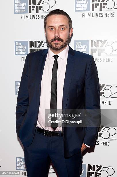 Jeremy Scahill attends the "Citizenfour" premiere during the 52nd New York Film Festival at Alice Tully Hall on October 10, 2014 in New York City.