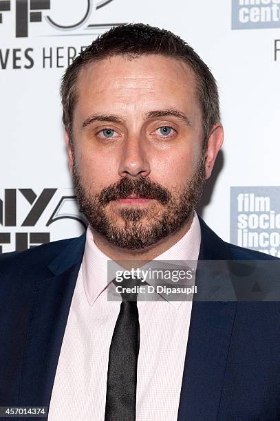 Jeremy Scahill attends the "Citizenfour" premiere during the 52nd New York Film Festival at Alice Tully Hall on October 10, 2014 in New York City.