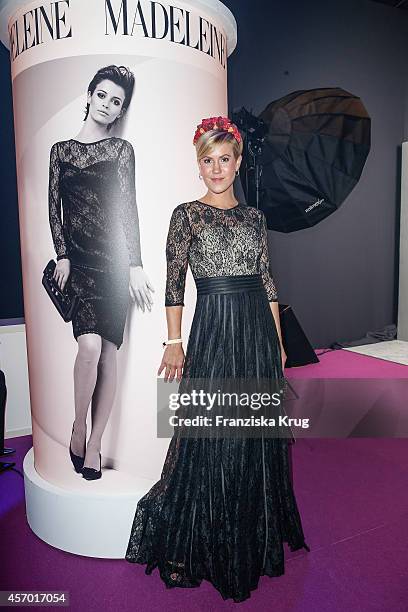 Wolke Hegenbarth attends Madeleine at Goldene Henne 2014 on October 10, 2014 in Leipzig, Germany.