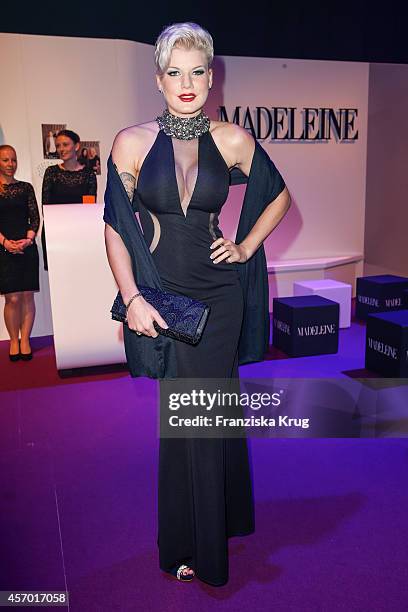 Melanie Mueller attends Madeleine at Goldene Henne 2014 on October 10, 2014 in Leipzig, Germany.