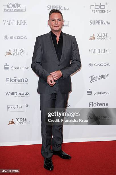 Axel Bulthaupt attends Madeleine at Goldene Henne 2014 on October 10, 2014 in Leipzig, Germany.