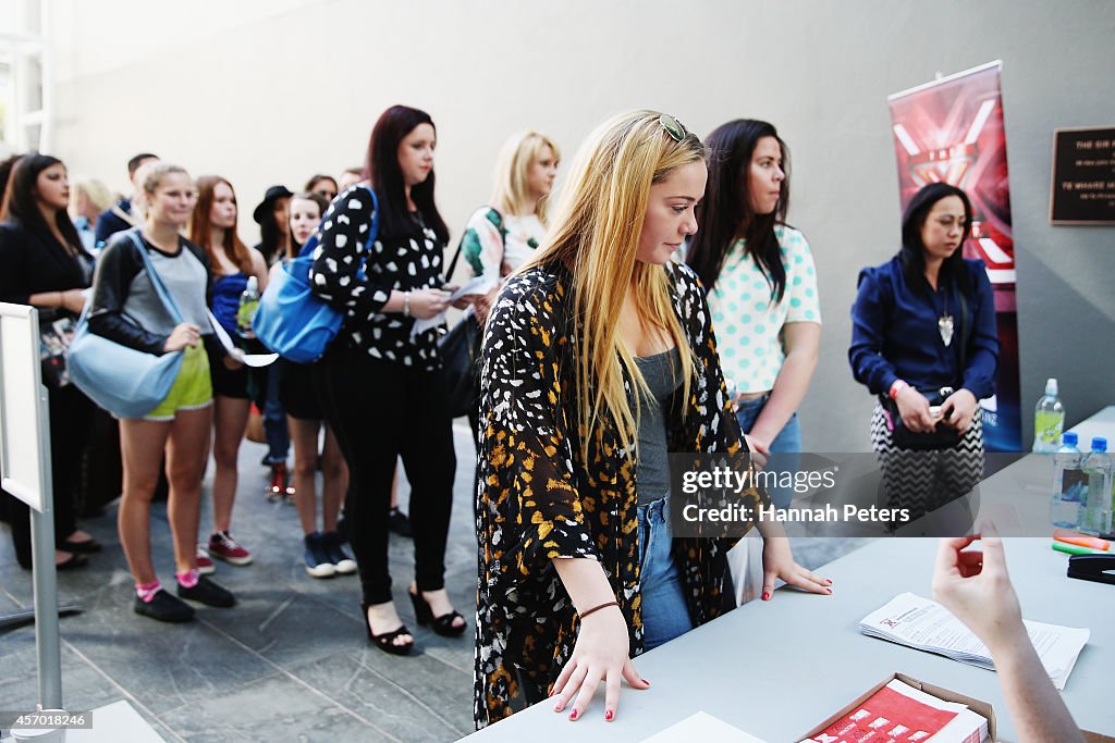 TV3's X-Factor Audition In Auckland