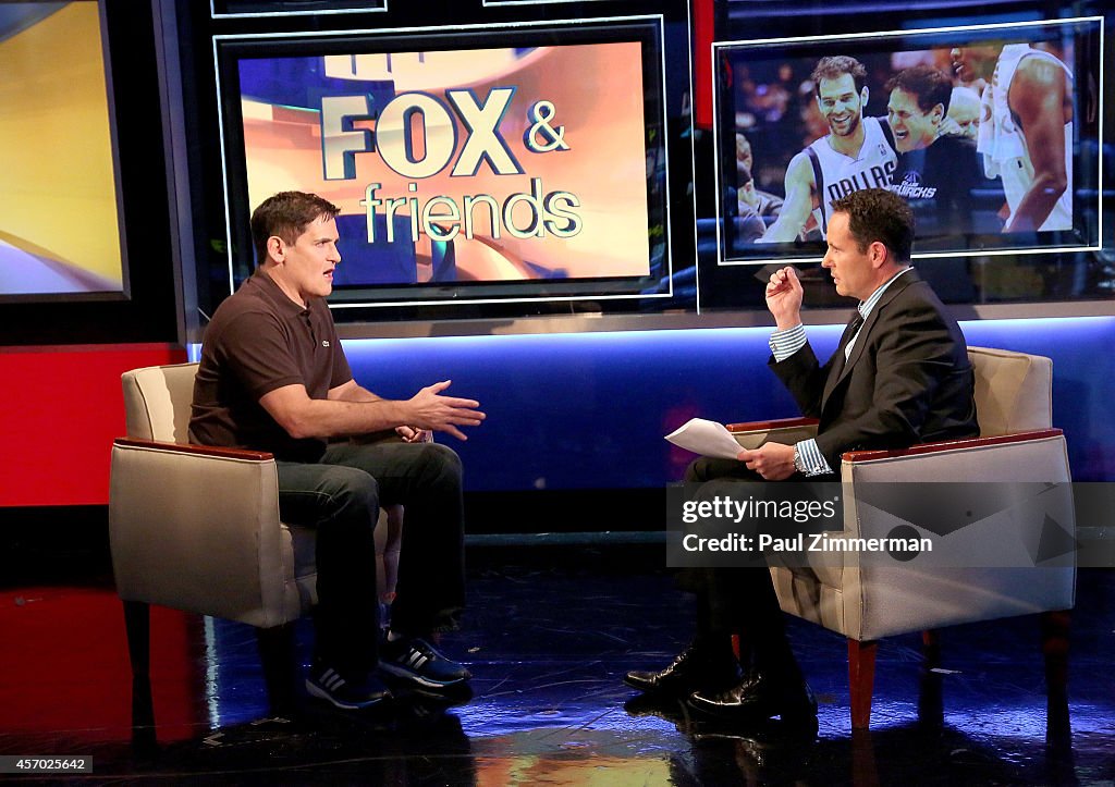 Mark Cuban Visits "FOX & Friends"