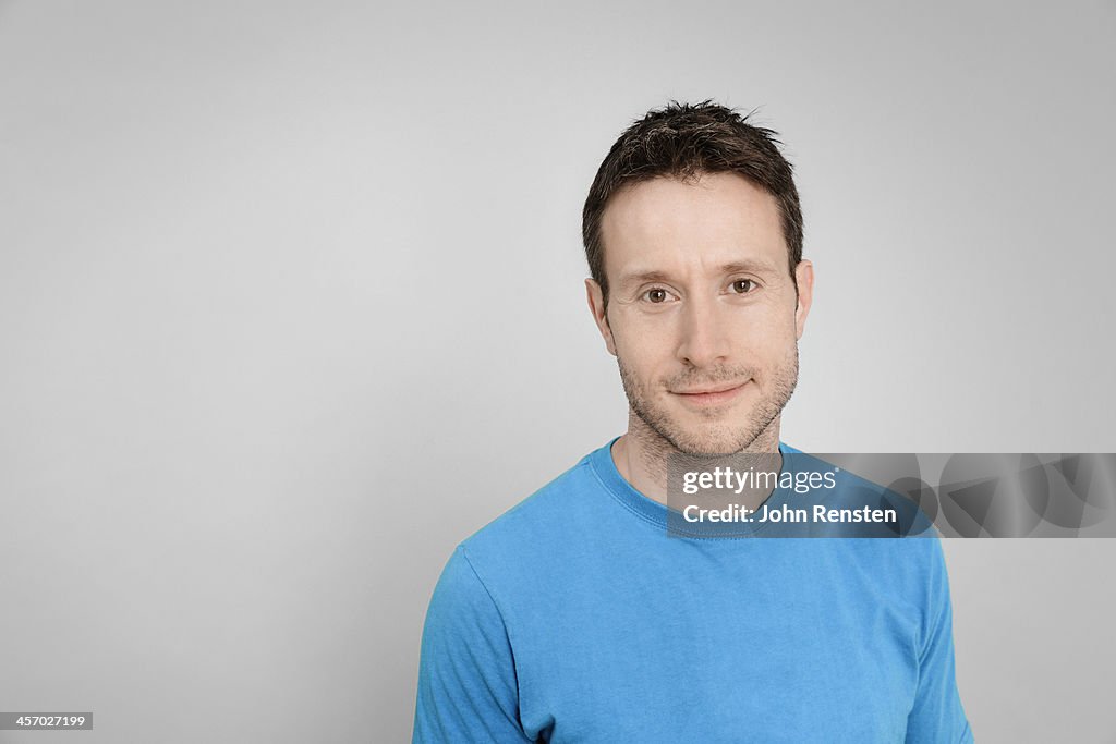 Studio portraits of ordinary people