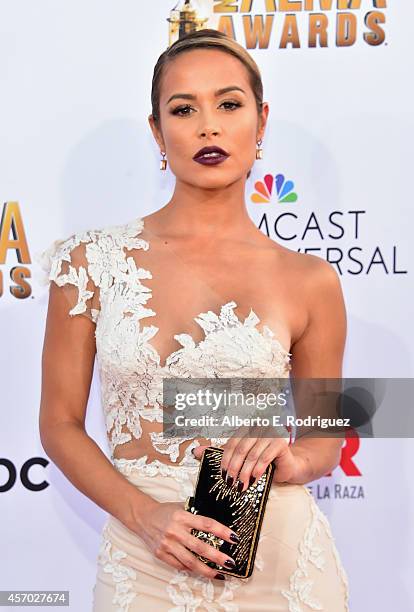 Actress Zulay Henao attends the 2014 NCLR ALMA Awards at the Pasadena Civic Auditorium on October 10, 2014 in Pasadena, California.