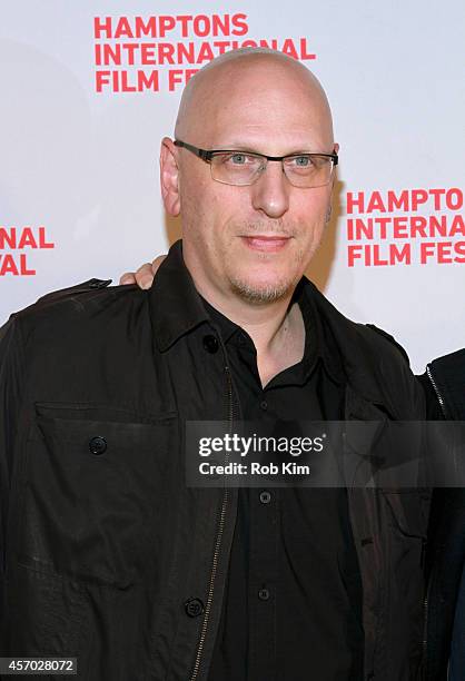 Director Oren Moverman attends the "Time Out of Mind" premiere during the 2014 Hamptons International Film Festival on October 10, 2014 in East...