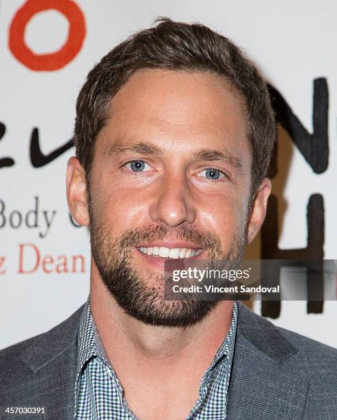 Actor Mike Faiola attends the NOH8 Campaign's 5th Annual Anniversary Celebration at Avalon on December 15, 2013 in Hollywood, California.