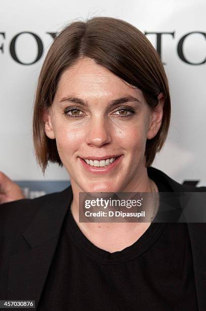 Megan Ellison attends the "Foxcatcher" premiere during the 52nd New York Film Festival at Alice Tully Hall on October 10, 2014 in New York City.