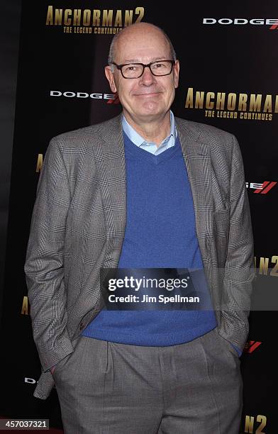 Journalist Harry Smith attends the "Anchorman 2: The Legend Continues" U.S. Premiere at Beacon Theatre on December 15, 2013 in New York City.