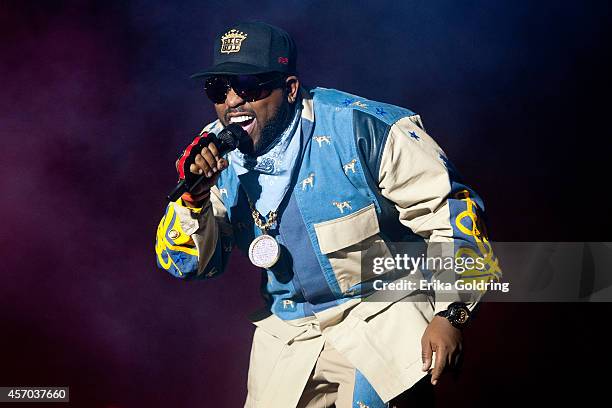 Big Boi of Outkast performs during Austin City Limits Music Festival at Zilker Park on October 10, 2014 in Austin, Texas.