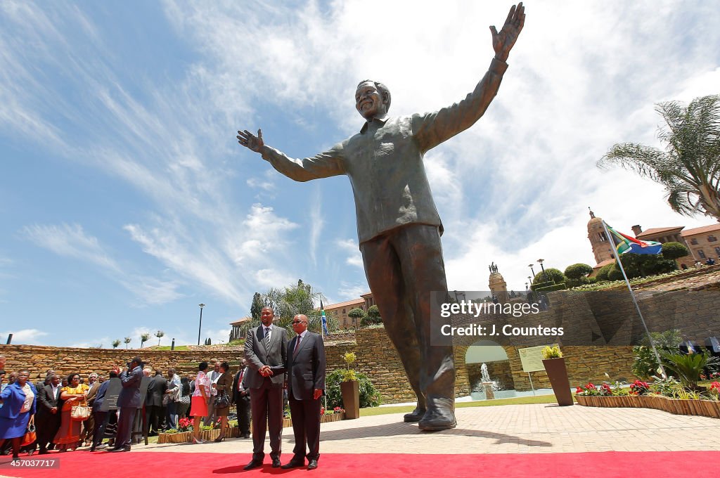 The Unveiling Of The Nelson Mandela Statue