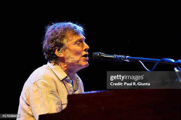 Steve Winwood performs onstage at The Forum on October 10, 2014 in Inglewood, California.