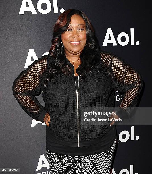 Actress Loni Love attends AOL's celebration of the fall premieres of its original programming at Palihouse Holloway on October 9, 2014 in West...