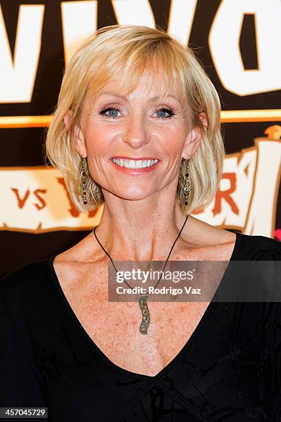 Tina Wesson attends "Survivor: Blood Vs Water" Season Finale at CBS Television City on December 15, 2013 in Los Angeles, California.