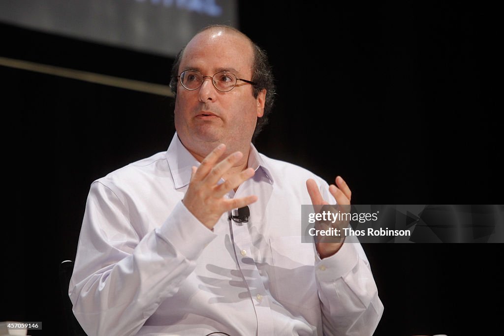 The New Yorker Festival 2014 - Murder They Wrote With David Grann, Lynda La Plante, Scott Turow And Leigh Whannel, Moderated By Jeffrey Toobin