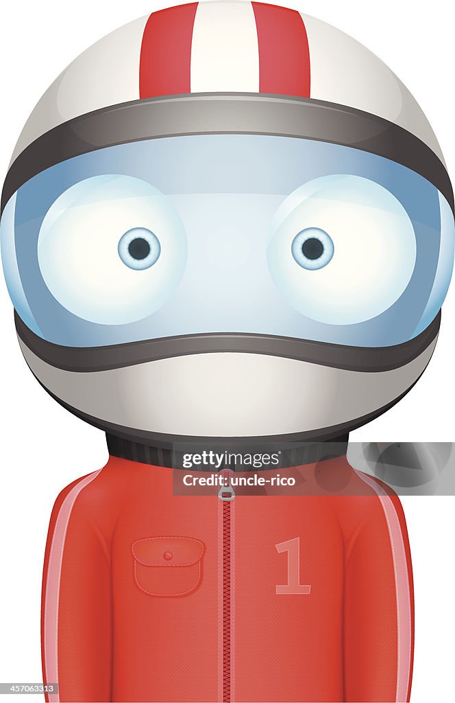 Funny Bighead Racer