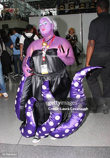 General Atmosphere at 2014 New York Comic Con - Day 3 at Jacob Javitz Center on October 11, 2014 in New York City.