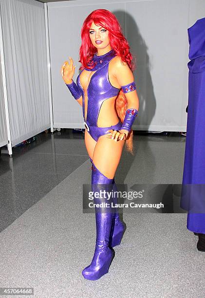 General Atmosphere at 2014 New York Comic Con - Day 3 at Jacob Javitz Center on October 11, 2014 in New York City.
