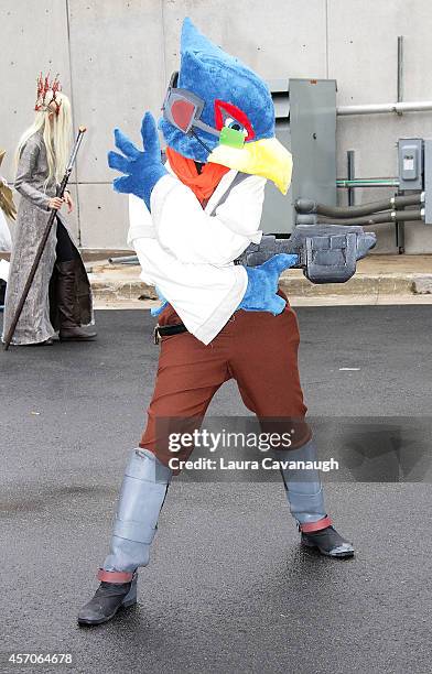 General Atmosphere at 2014 New York Comic Con - Day 3 at Jacob Javitz Center on October 11, 2014 in New York City.