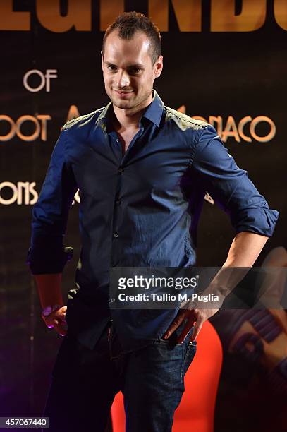 Michele Caliendo attends the Golden Foot footprint ceremony at MonteCarlo Bay Hotel on October 11, 2014 in Monte-Carlo, Monaco.
