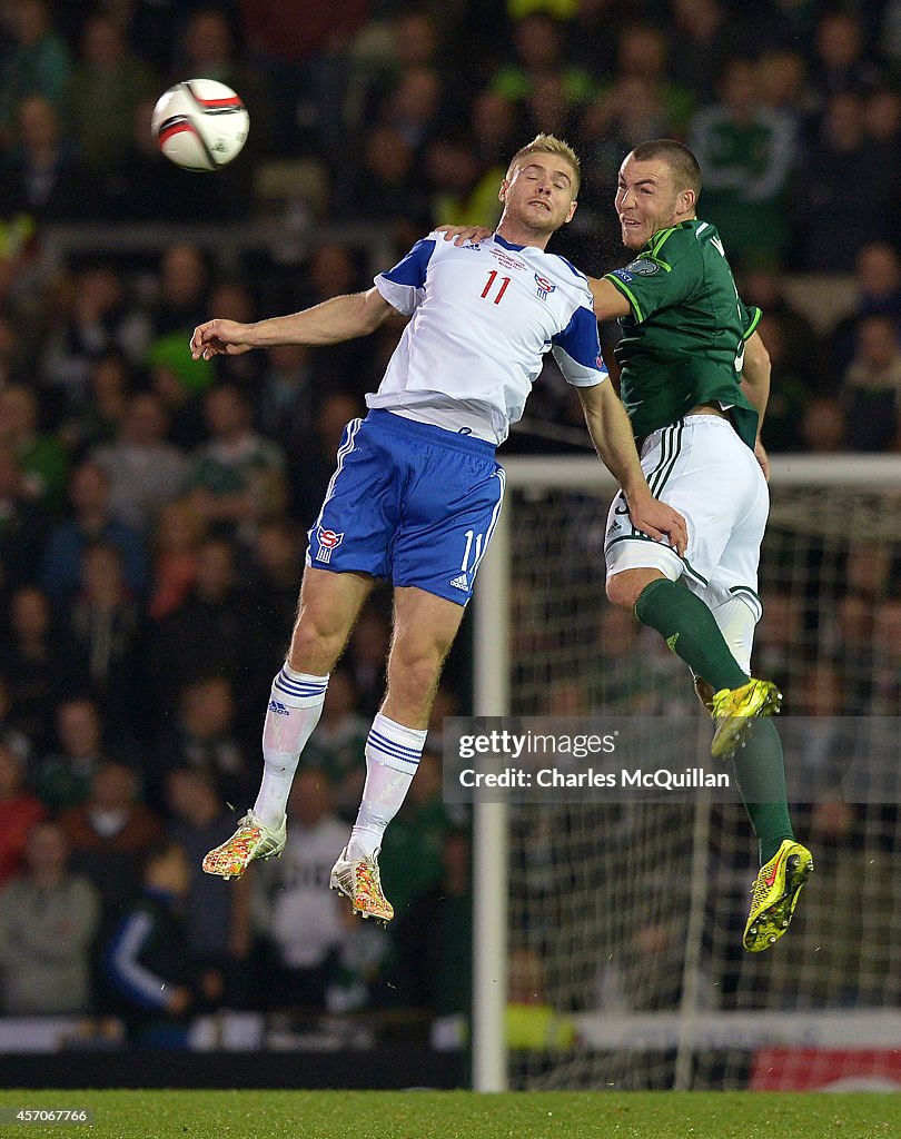 Northern Ireland v Faroe Islands - EURO 2016 Qualifier