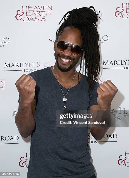 Stephen Bradley attends the Heaven and Earth Oasis Charity fundraiser at Il Cielo on October 11, 2014 in Beverly Hills, California.